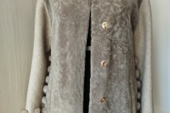 Пальто-комбинированное-мех-и-двойная-ткань