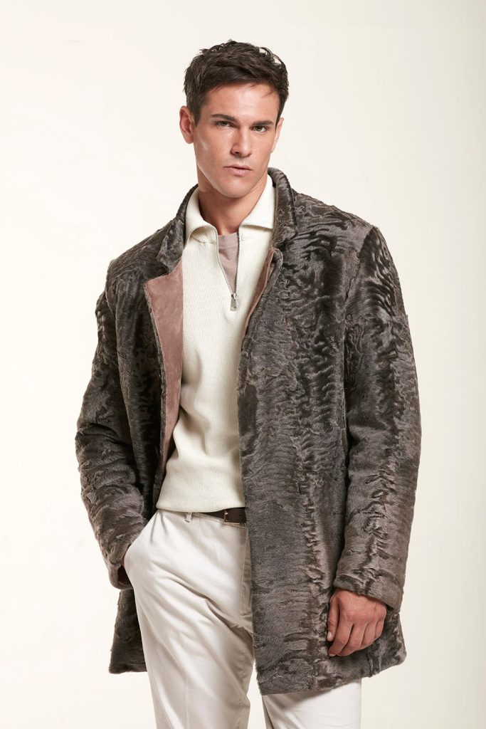 Fur jacket mens